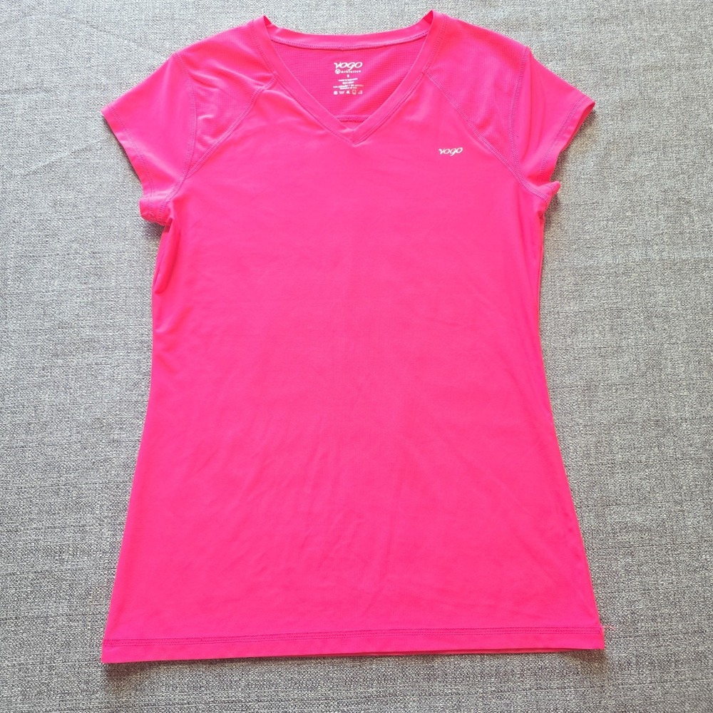 Vogo Athletica Shirt Pink‎ Womens Athletic Small